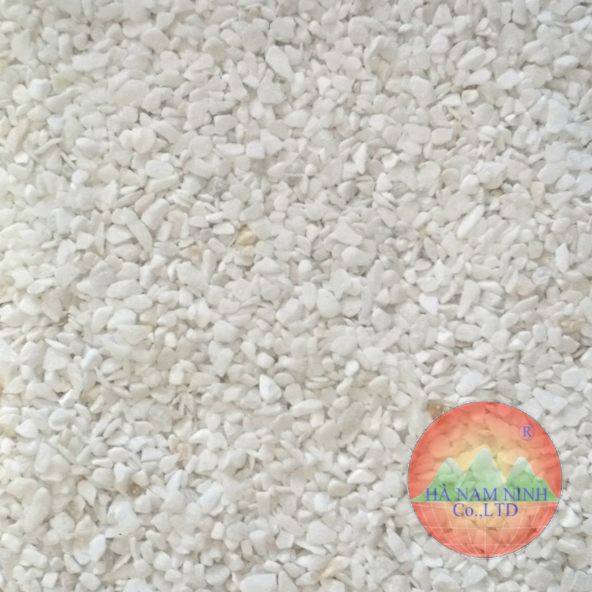 Đá hạt trắng - Bột Đá Hà Nam Ninh - Công Ty TNHH Sản Xuất Và Thương Mại Hà Nam Ninh